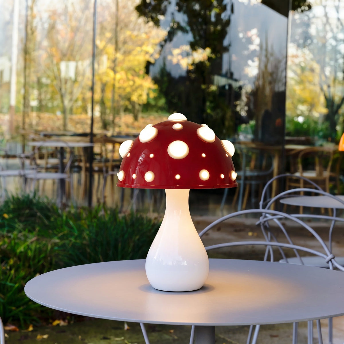 Lampada da Tavolo Design a Fungo