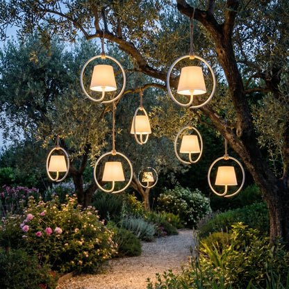 Lampada a Sospensione Ricaricabile da Esterno