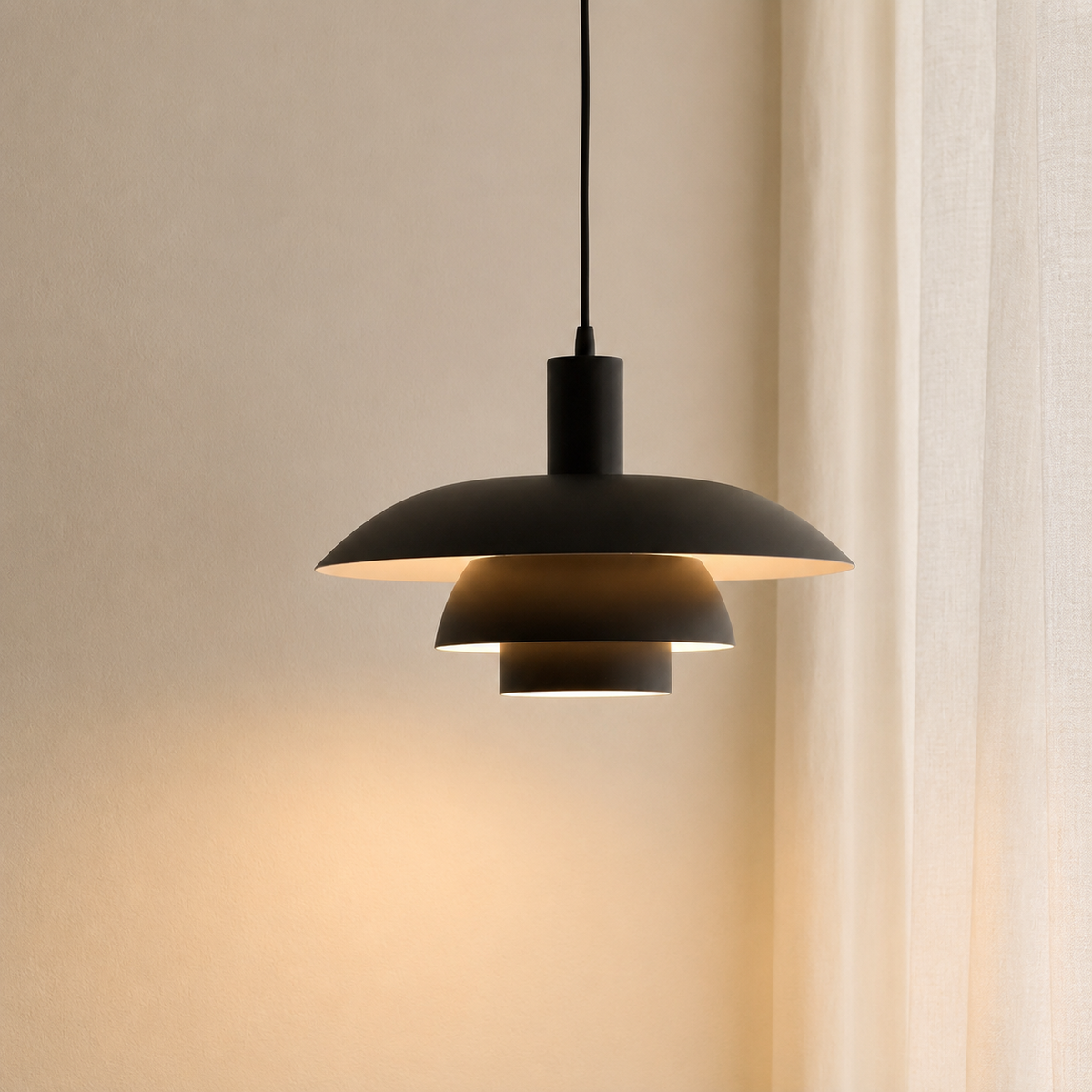 Lampada a Sospensione Irda in Stile Danese