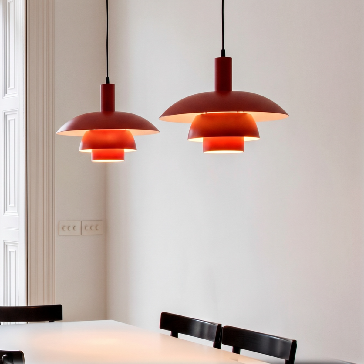 Lampada a Sospensione Irda in Stile Danese
