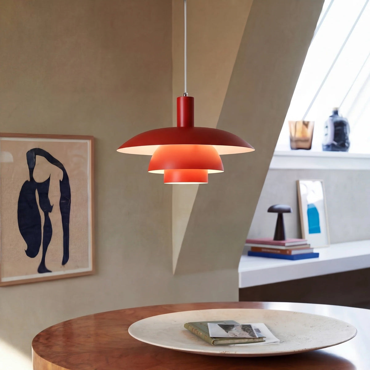Lampada a Sospensione Irda in Stile Danese