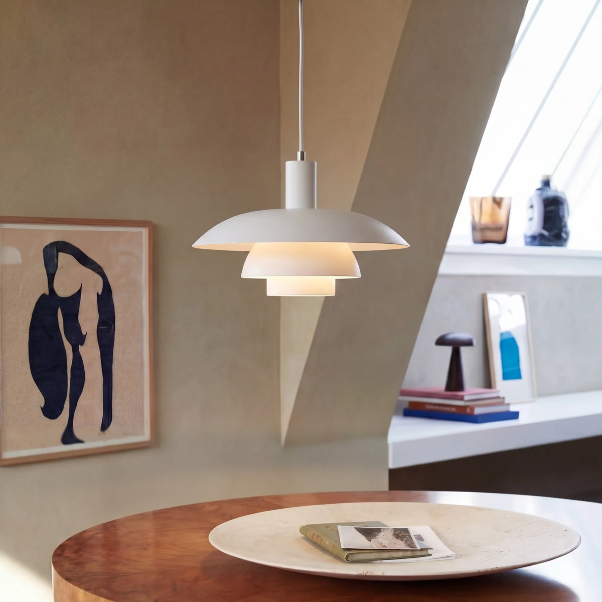 Lampada a Sospensione Irda in Stile Danese