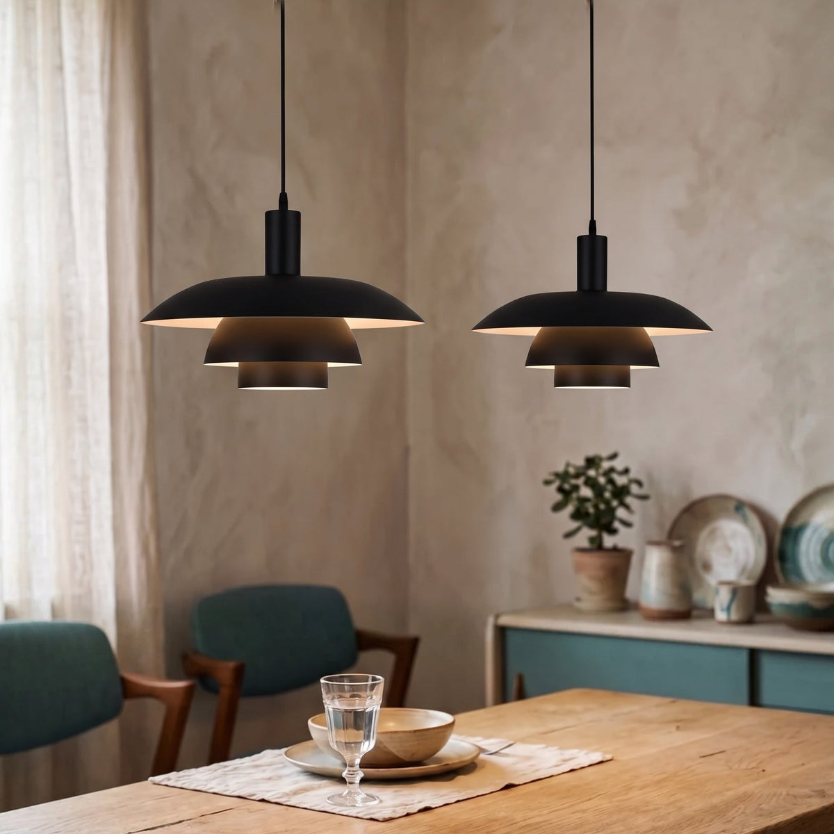 Lampada a Sospensione Irda in Stile Danese